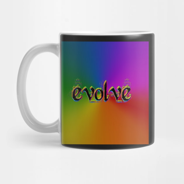 Evolve Rainbow Love Pride by PurplePeacock